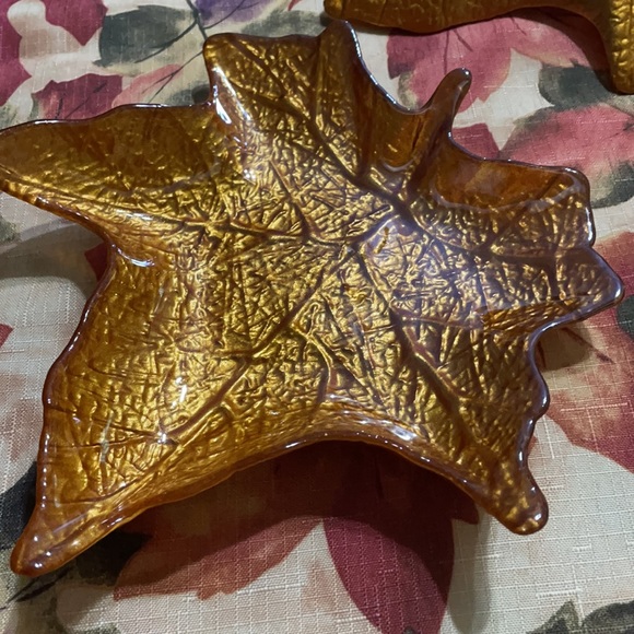 set off 3 leaves plate decoration - Picture 5 of 7